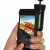Bubblescope 360 Grad Kameralinse mit Clip-On Schutzhülle Case Cover für iPhone 5/5S - Schwarz - 1